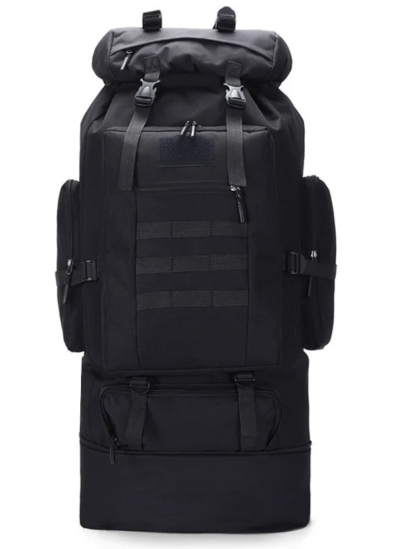 80L/100L  Mountaineering Bag Climb Bag Tactical Large Backpack Outdoors