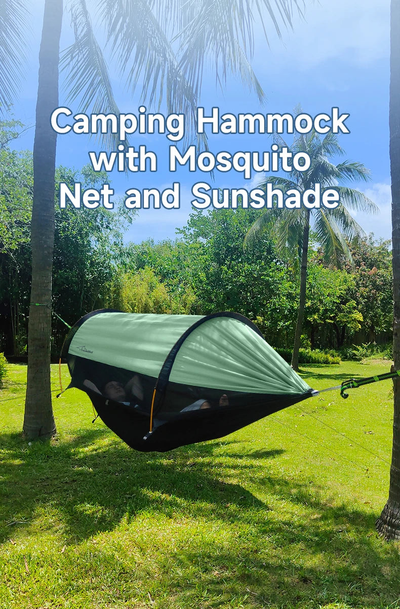 Outdoor Large Hammock with Mosquito Net 2 Person