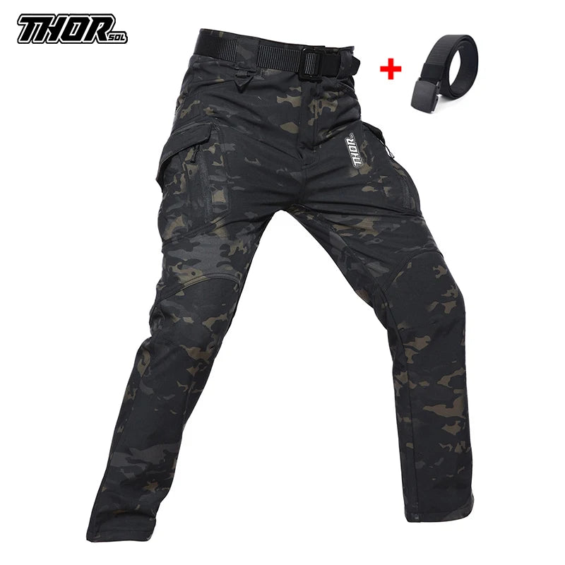 THORSOL Cycling Long Pants Men's Road Racing Mountain Bike Trousers