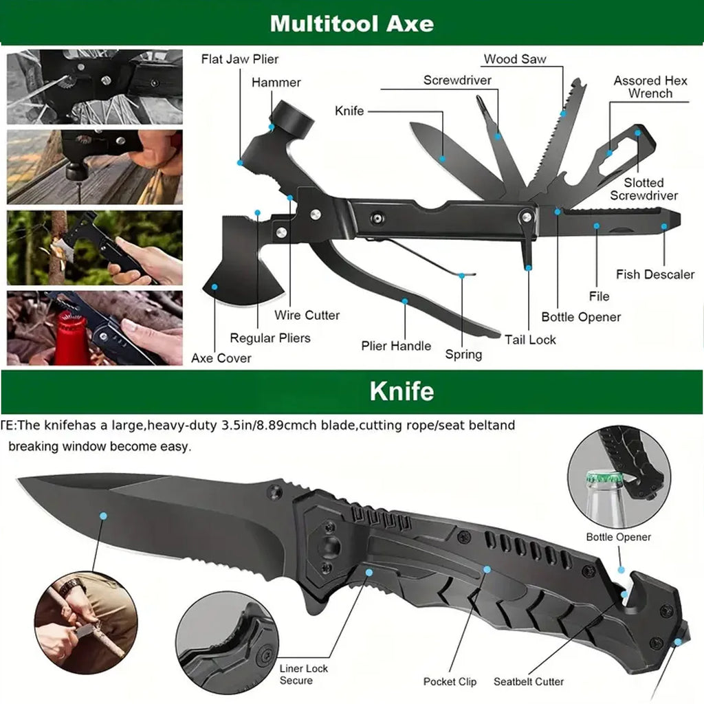 Survival Tool Set Self-Defense Kit