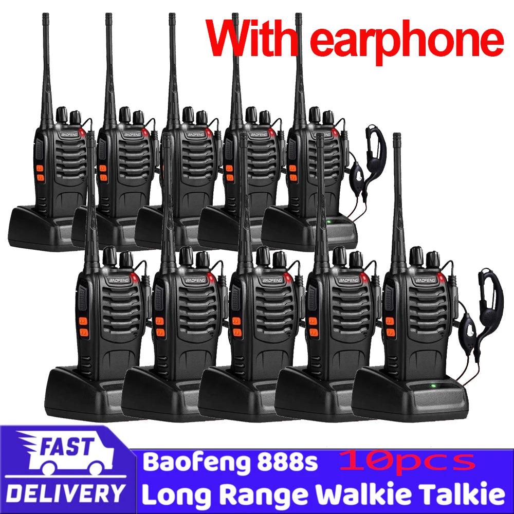 Wholesale 10pcs  Baofeng BF-888S Walkie Talkie