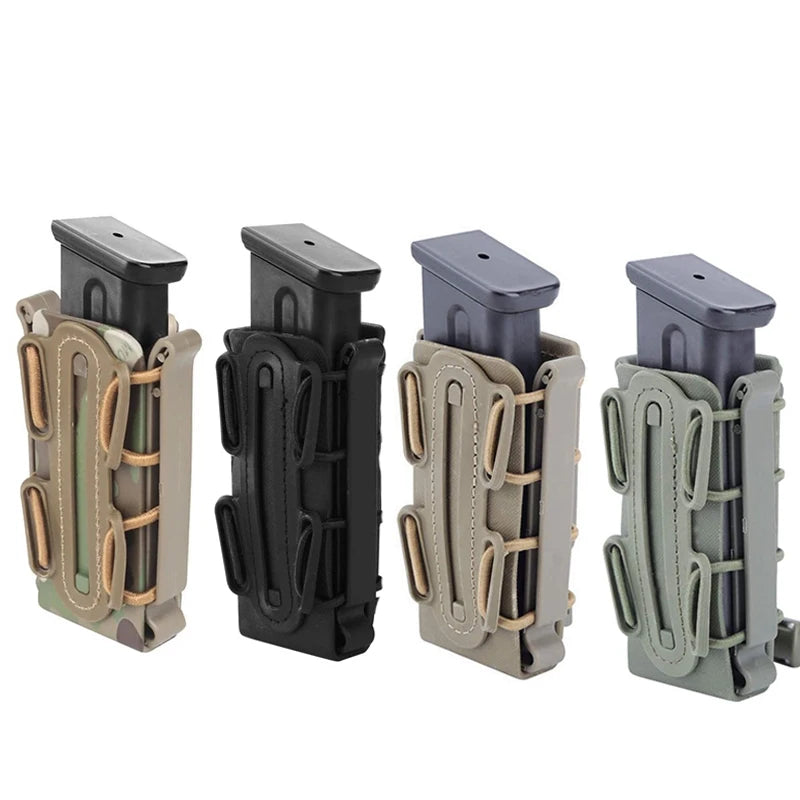 Tactical Molle 9mm Magazine Pouch Pistol Mag Holder