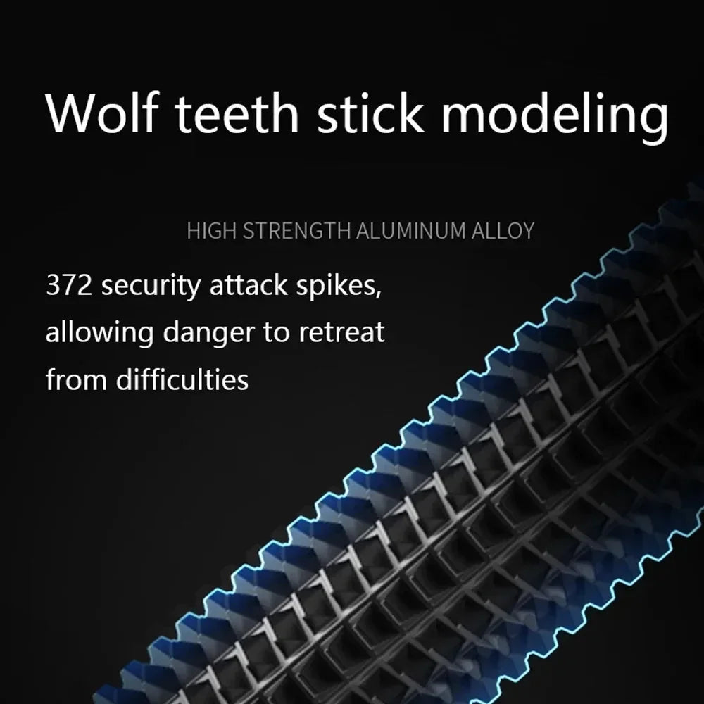 Baseball Bat LED Flashlight  Super Bright Self Defense Mace