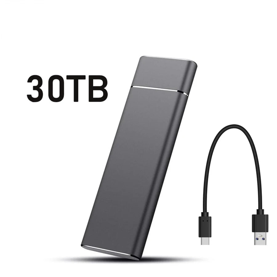 External 2TB/20TB/30TB Ssd High-Speed Solid State Drive