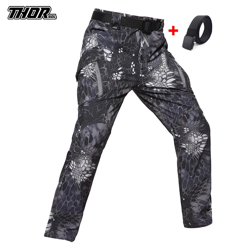 THORSOL Cycling Long Pants Men's Road Racing Mountain Bike Trousers