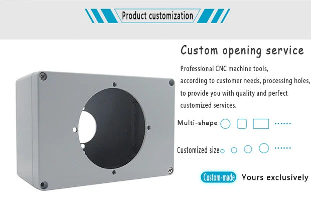 Cast Aluminum Waterproof Junction Box - Explosion-Proof