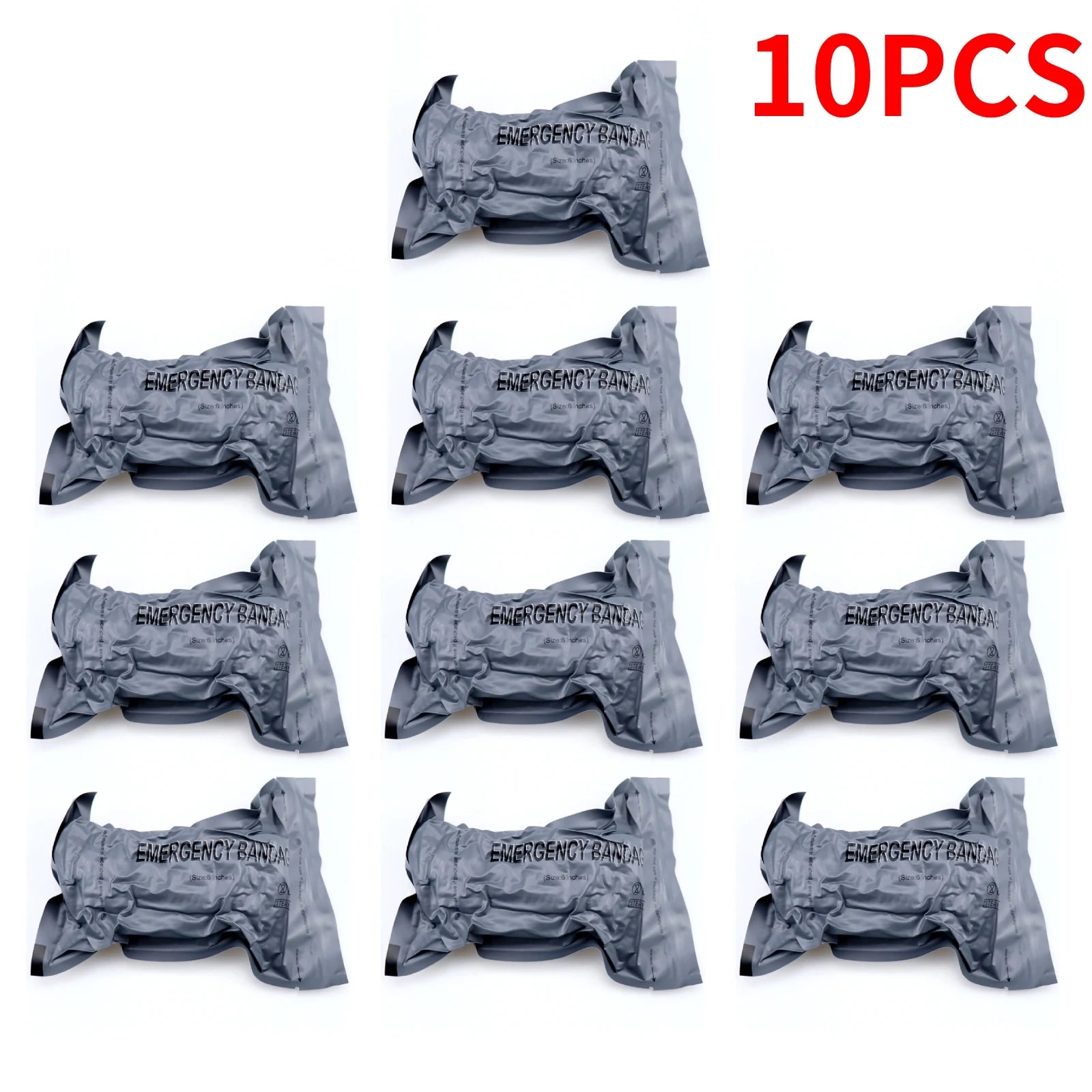 5/10PCS  Bandage First Aid Trauma Hemostatic Bandage Kit