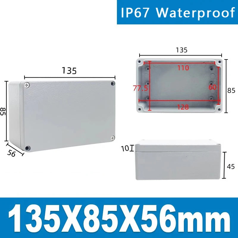 Cast Aluminum Waterproof Junction Box - Explosion-Proof