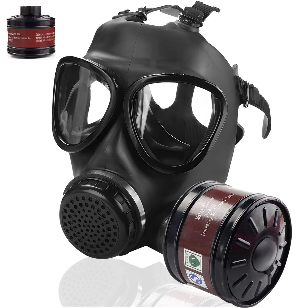 Gas Mask Safety Gear - Breathe Easy Filtered Oxygen