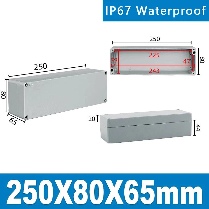 Cast Aluminum Waterproof Junction Box - Explosion-Proof