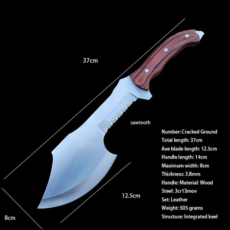 Outdoor Portable EDC Camping Tactical Short Axe Multifunctional Vehicle