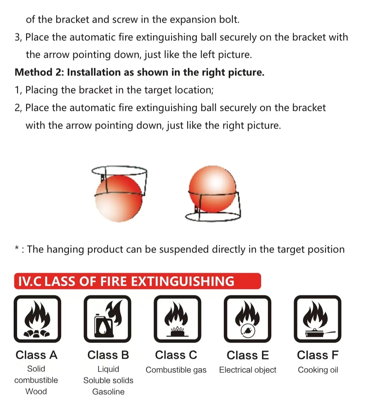Fire Extinguisher Ball Automatic Dry Powder