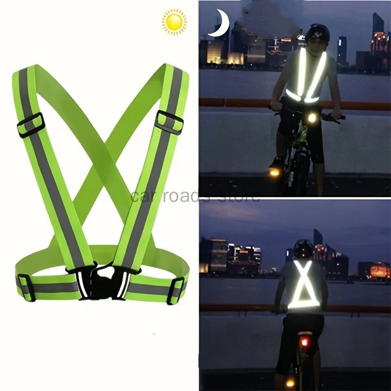 Reflective Safety Vest High Visibility blank  XXXL