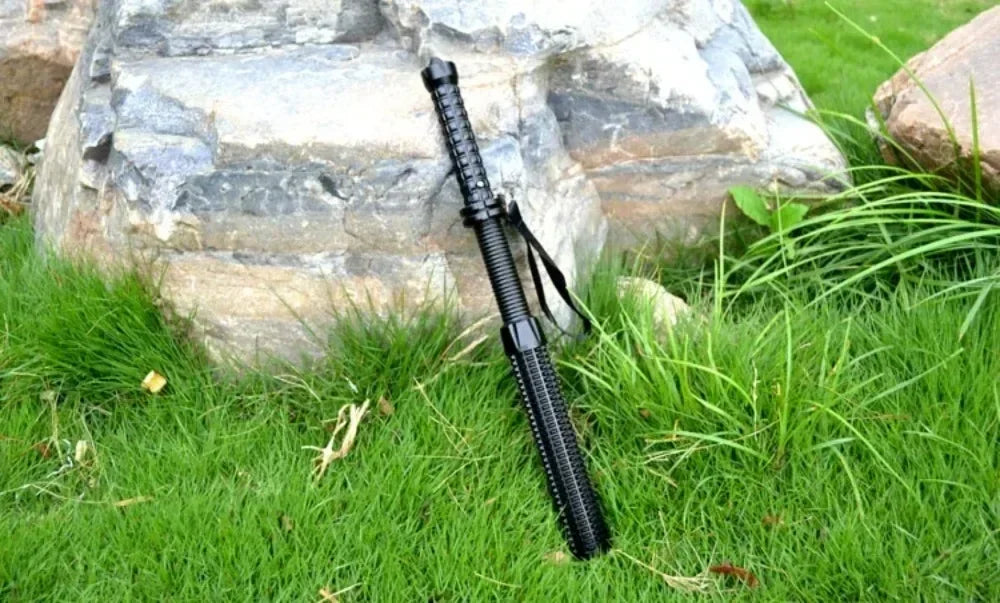 Baseball Bat LED Flashlight  Super Bright Self Defense Mace