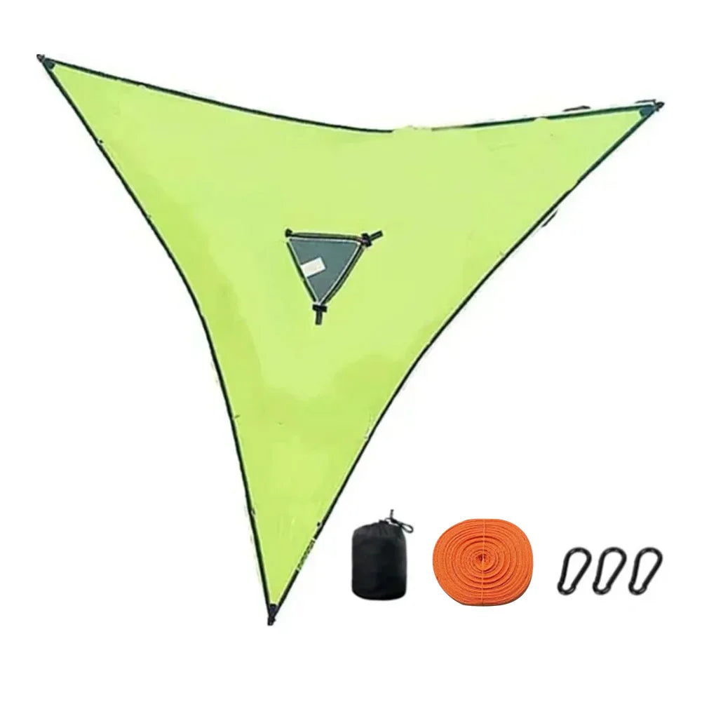 Portable Triangle Hammock Anti-Rollover Camping Hammock