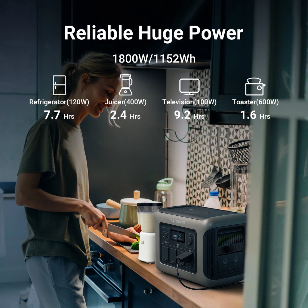 Portable Power Station Solar Generator