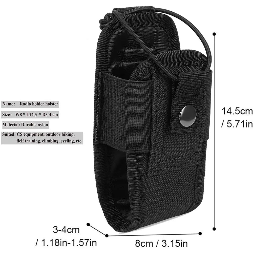 Tactical Walkie-Talkie Radio Case