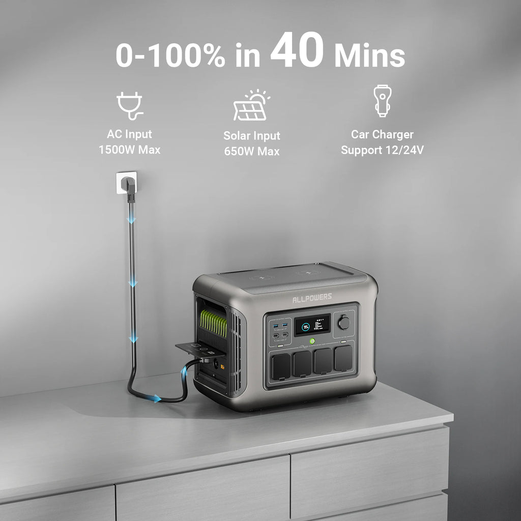 Portable Power Station Solar Generator