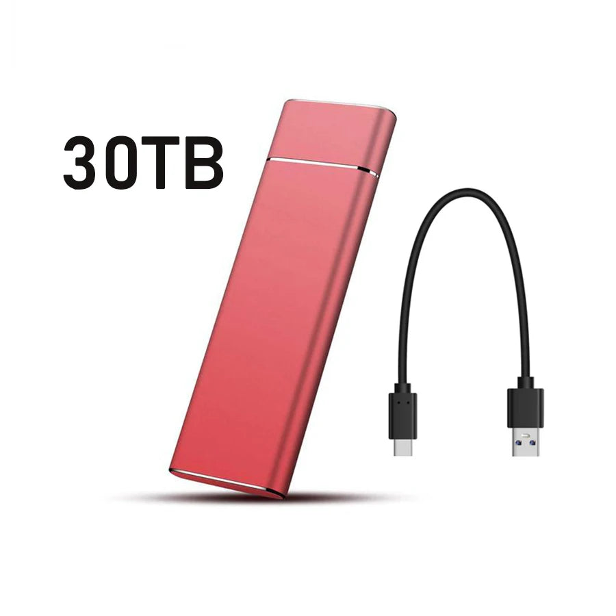 External 2TB/20TB/30TB Ssd High-Speed Solid State Drive