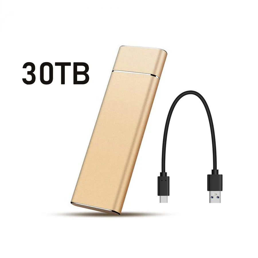 External 2TB/20TB/30TB Ssd High-Speed Solid State Drive
