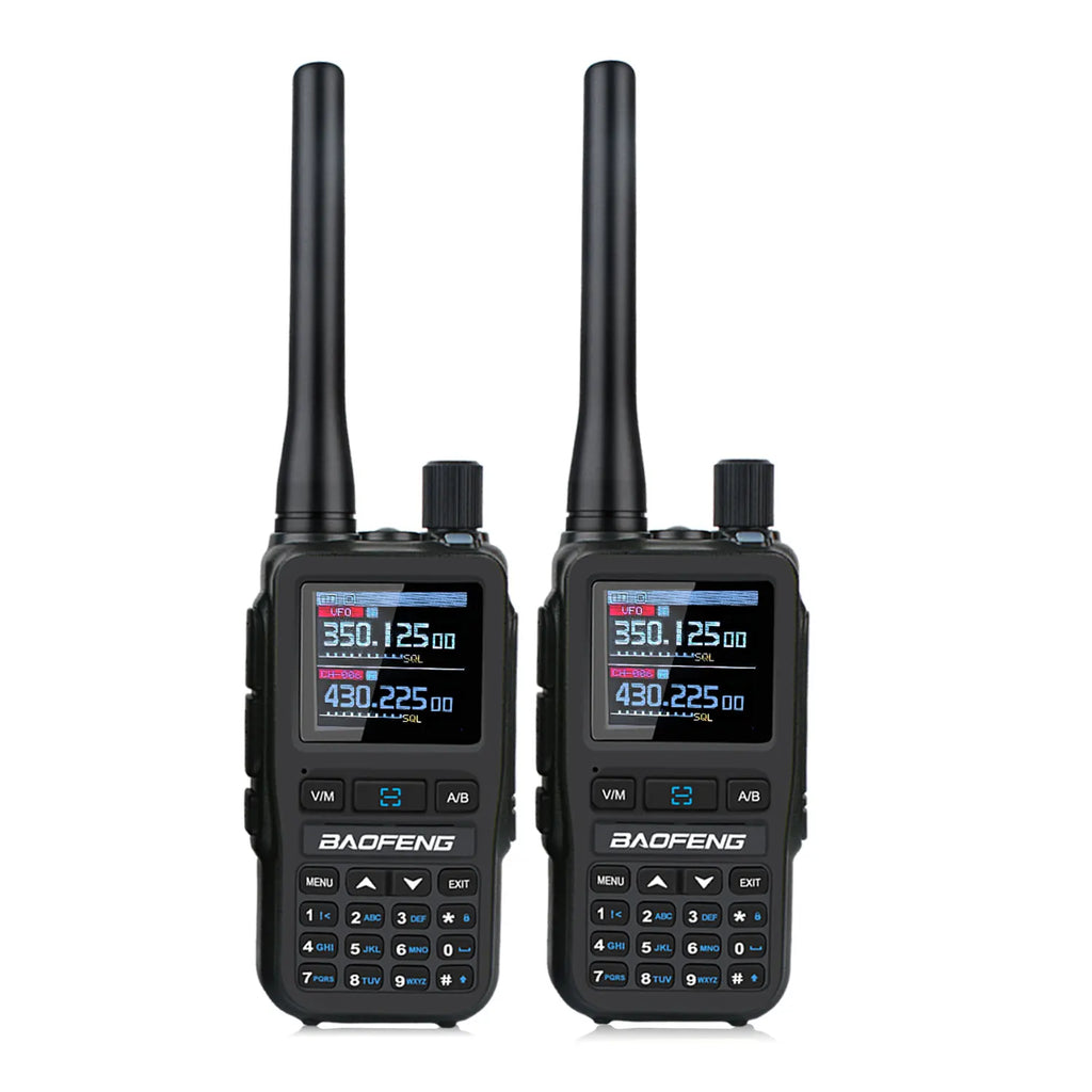 2PCS/Pack Baofeng UV-5R Mini Dual Band Dual PTT Walkie Talkie