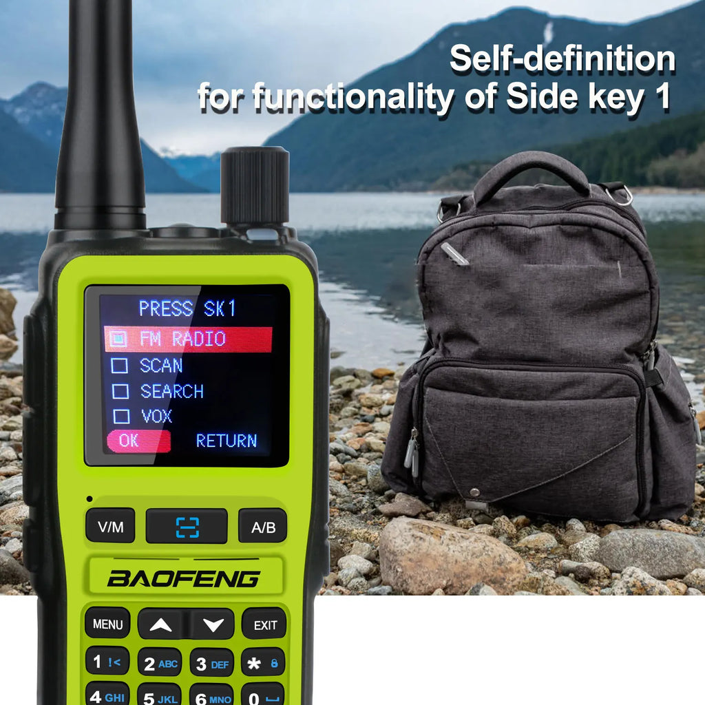 2PCS/Pack Baofeng UV-5R Mini Dual Band Dual PTT Walkie Talkie