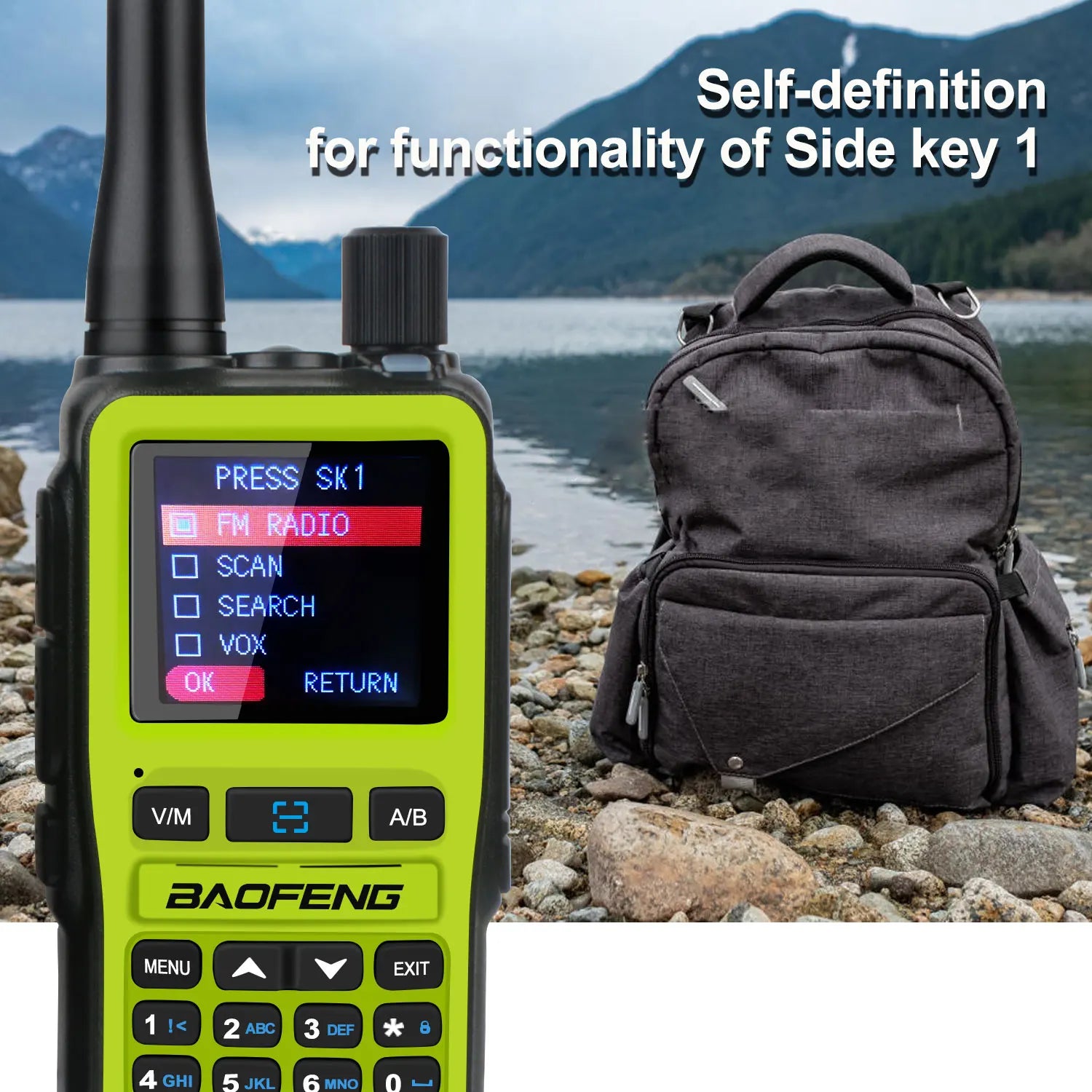 2PCS/Pack Baofeng UV-5R Mini Dual Band Dual PTT Walkie Talkie