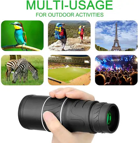 16x52 Long Range Monocular Telescope High -