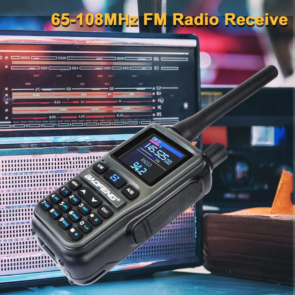 2PCS/Pack Baofeng UV-5R Mini Dual Band Dual PTT Walkie Talkie