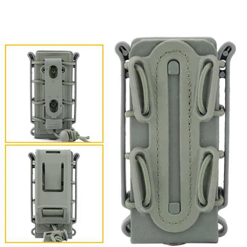 Tactical Molle 9mm Magazine Pouch Pistol Mag Holder