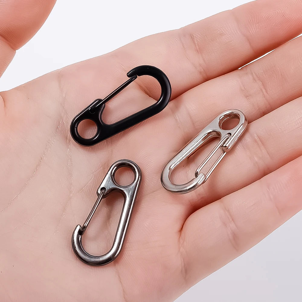 Multifunctional Zinc Alloy Carabiner Keychain Clip Hook