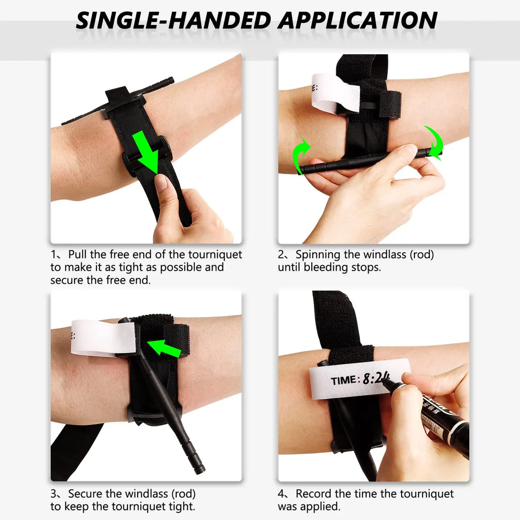 Tourniquets Medical Emergency Strap Trauma First-aid Belt