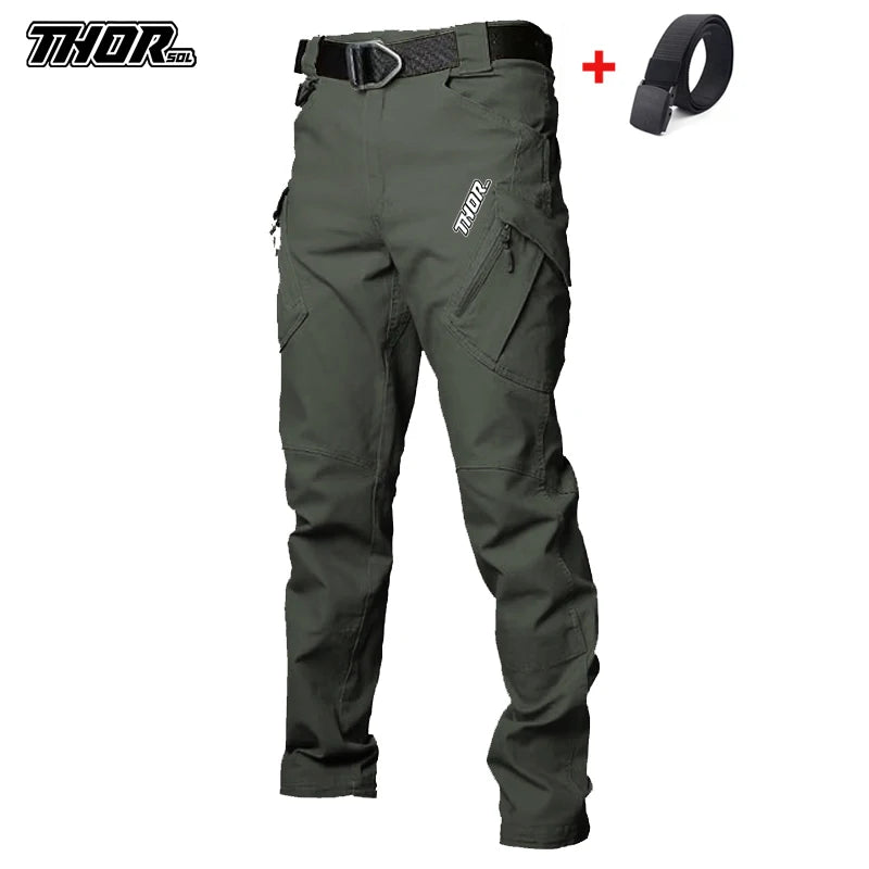 THORSOL Cycling Long Pants Men's Road Racing Mountain Bike Trousers
