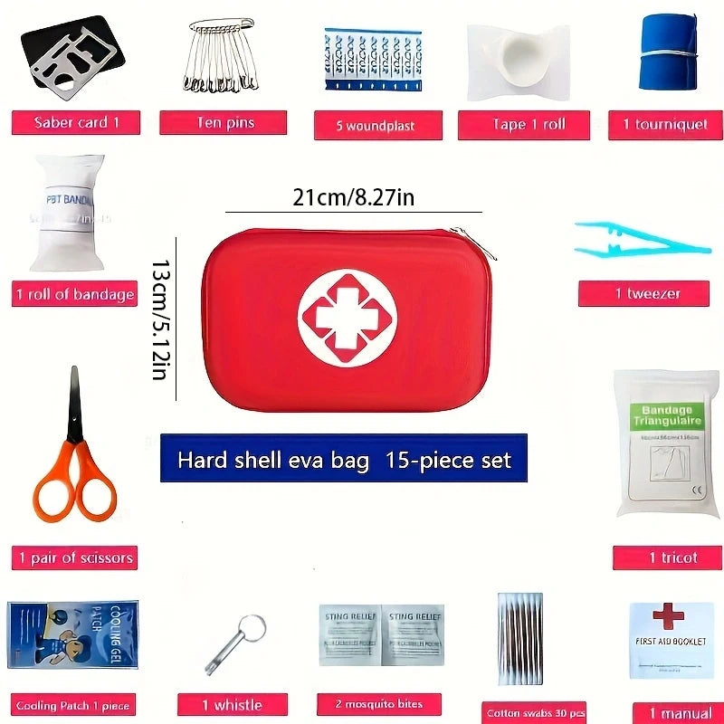 Multi-purpose small/large first aid kit:
