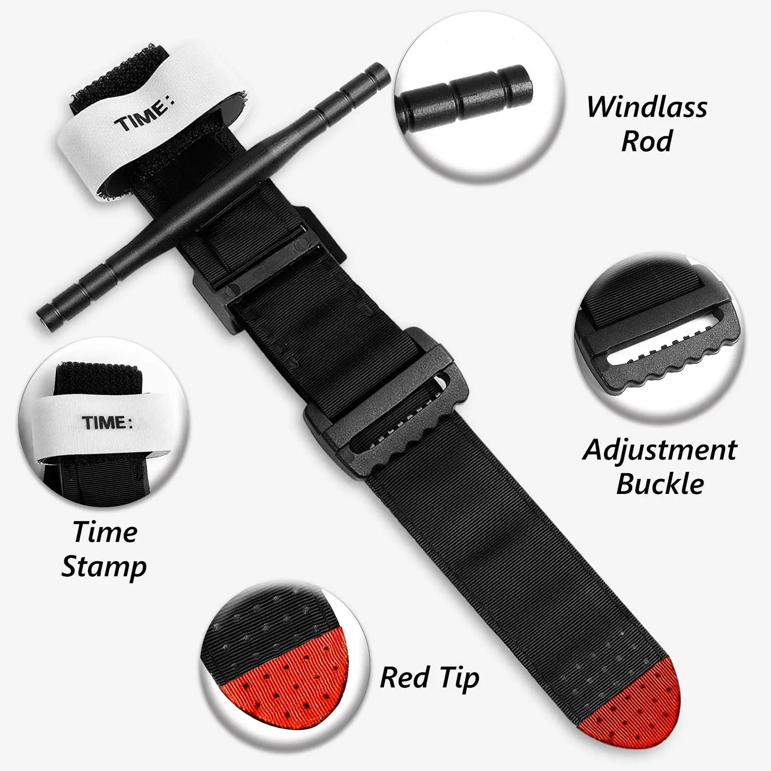 Tourniquets Medical Emergency Strap Trauma First-aid Belt