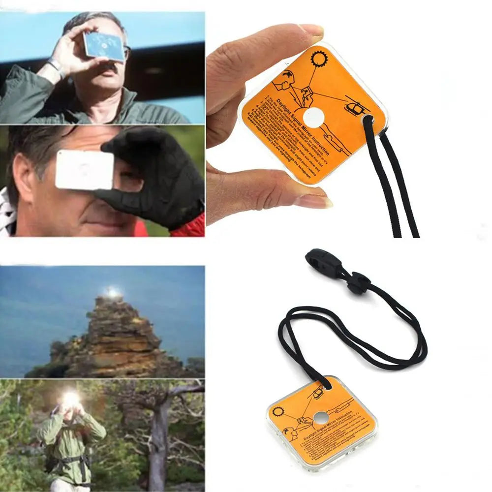 CALL FOR HELP - Reflective Signal Mirror