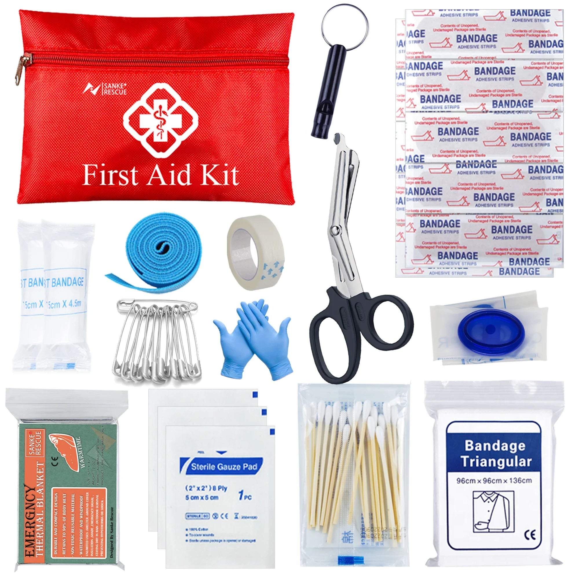 Tactical First Aid Kit In The Car Acessories