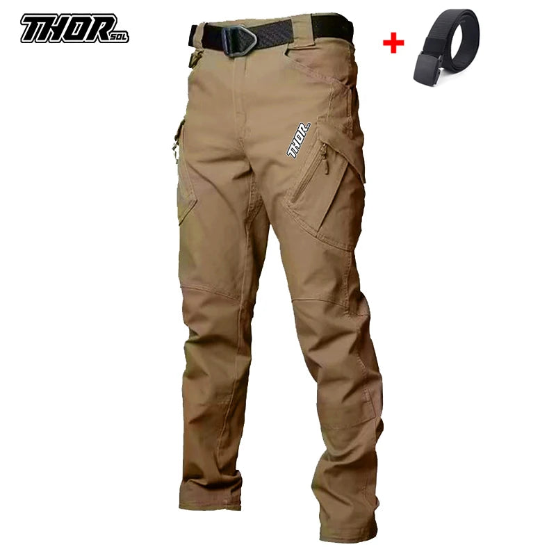 THORSOL Cycling Long Pants Men's Road Racing Mountain Bike Trousers