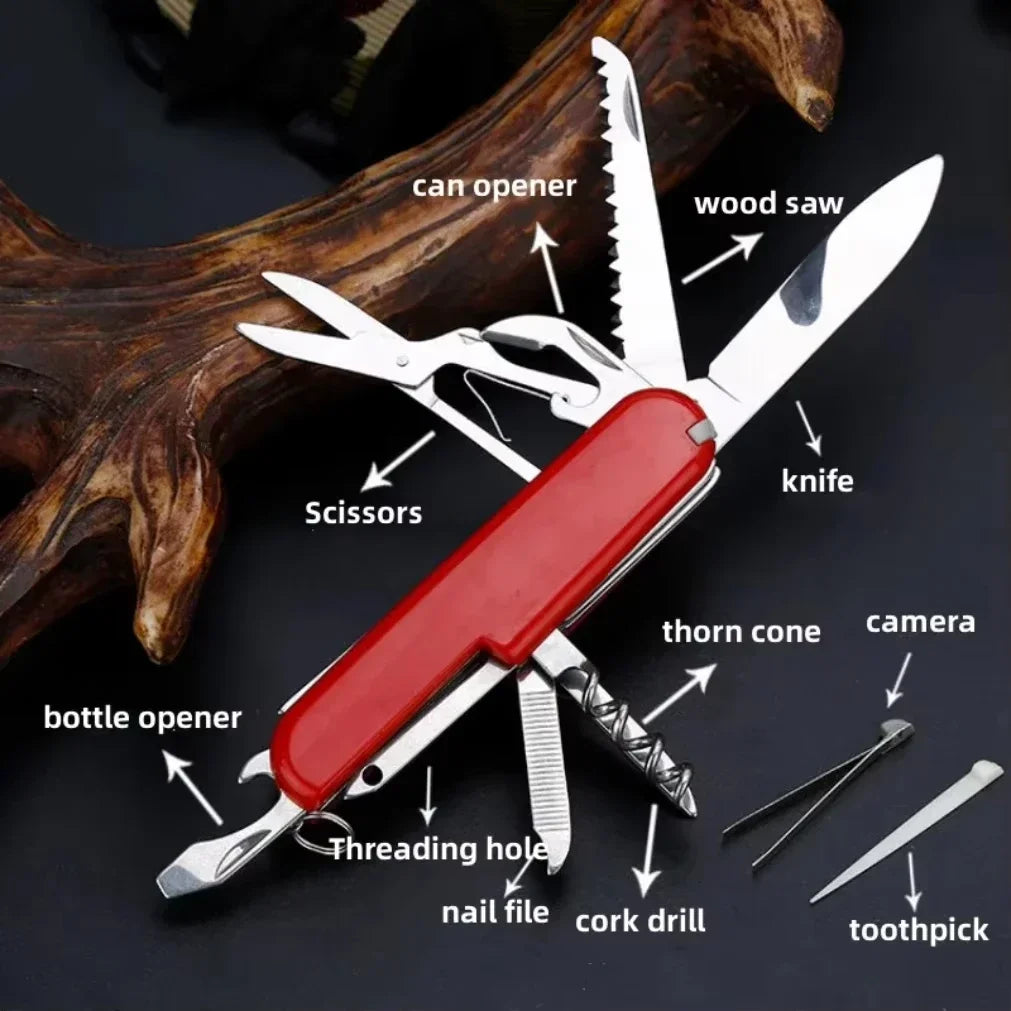 5/7/9/11 In 1 Multifunctional Knife Folding Knife