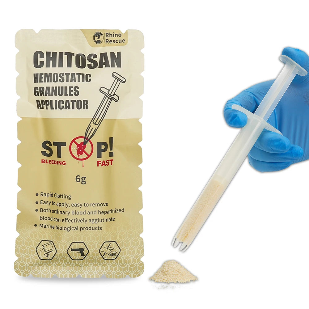 6g Chitosan Hemostatic Granul | Fast Clotting & Portable