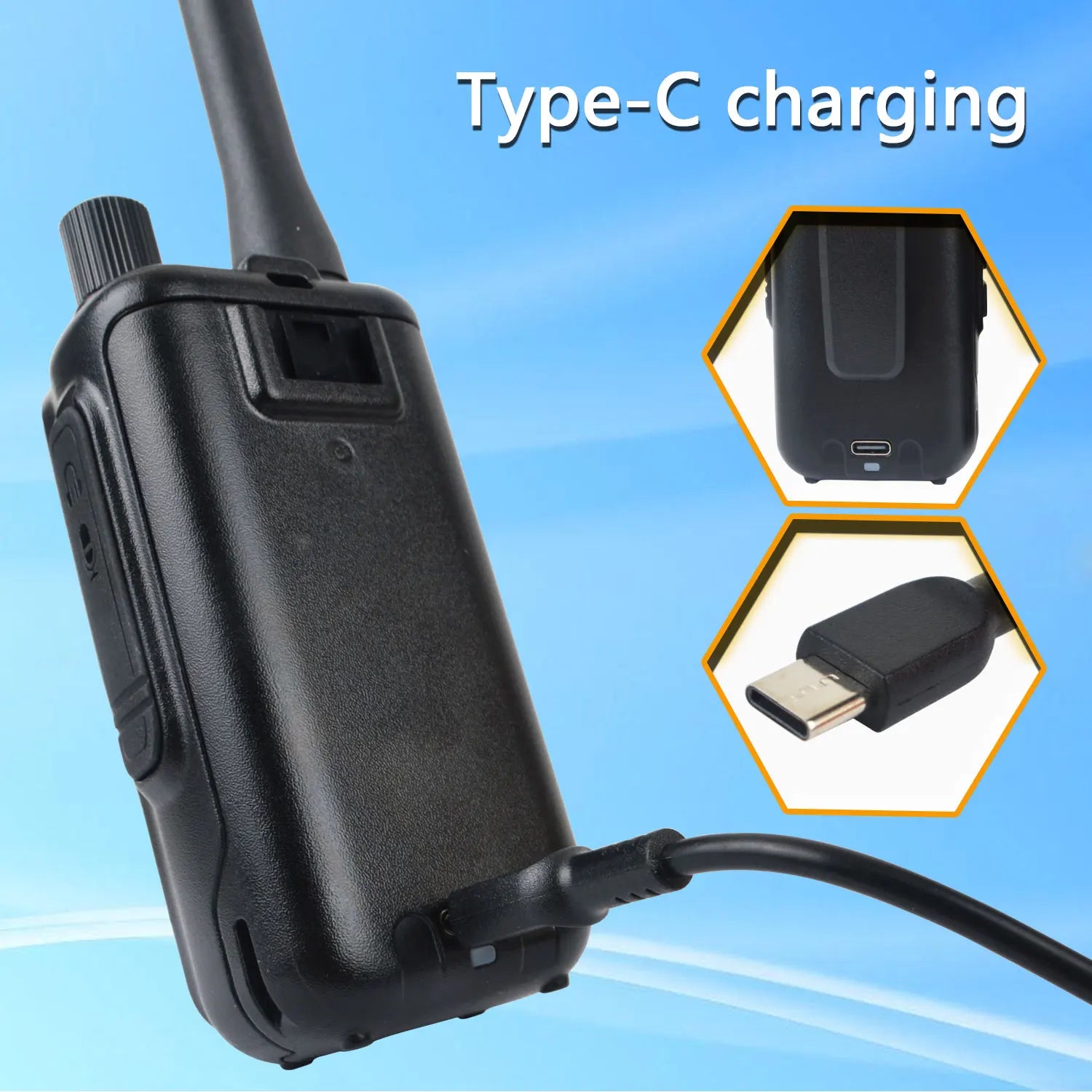 2PCS/Pack Baofeng UV-5R Mini Dual Band Dual PTT Walkie Talkie