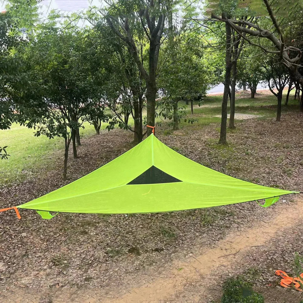 Portable Triangle Hammock Anti-Rollover Camping Hammock