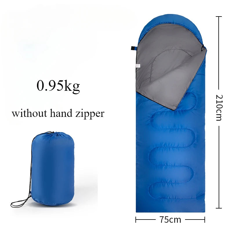 Camping Sleeping Bag Ultralight Waterproof 4 Season Warm Envelope Backpacking Sleeping Bag for Adults Outdoor Traveling Hiking