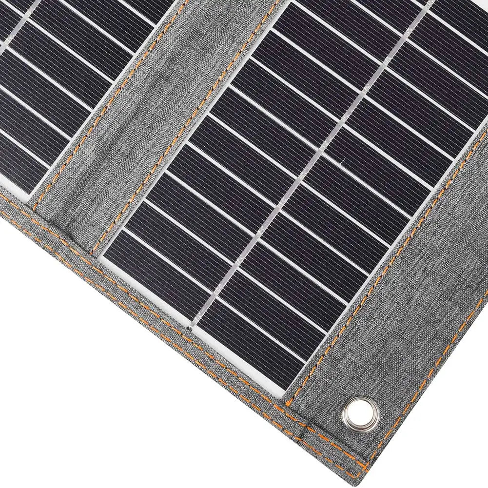 USB Portable Battery Charger With Solar Panels Survival Charge