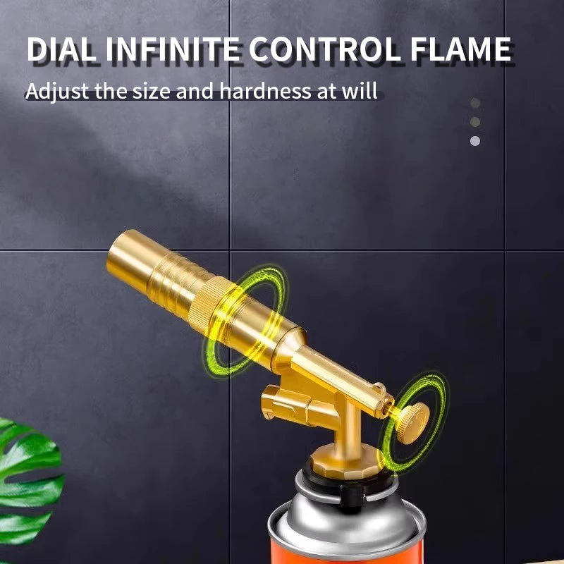 Outdoor Welding Gas Burner Flame Gun Butane