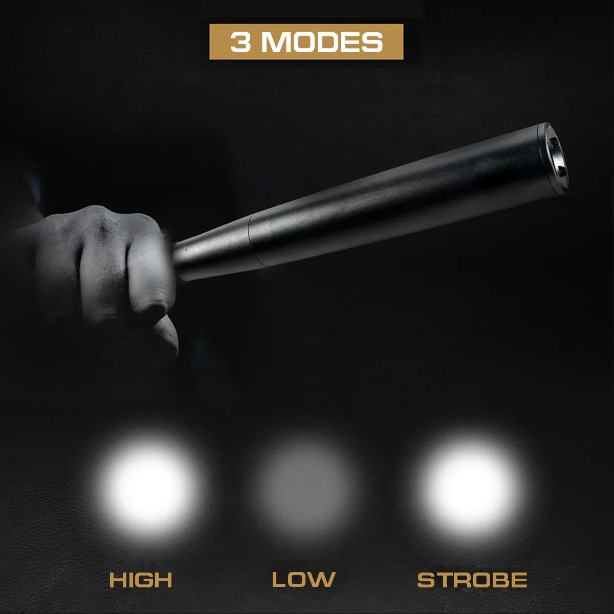 Self Defense Flashlight Weapon 2-in-1