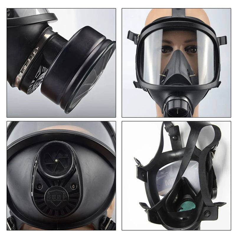 Gas Mask Safety Gear - Breathe Easy Filtered Oxygen