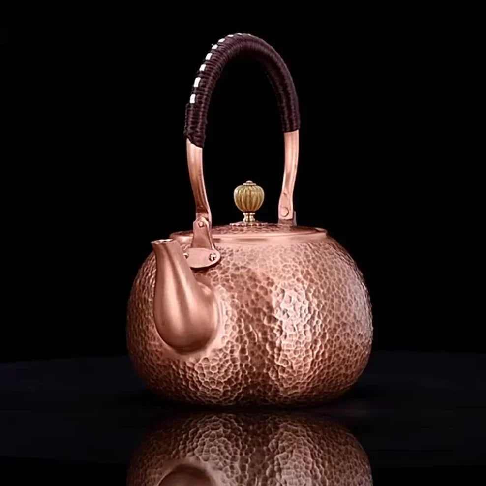 600/1200/1600ml Pure Copper Boiling Tea Kettle
