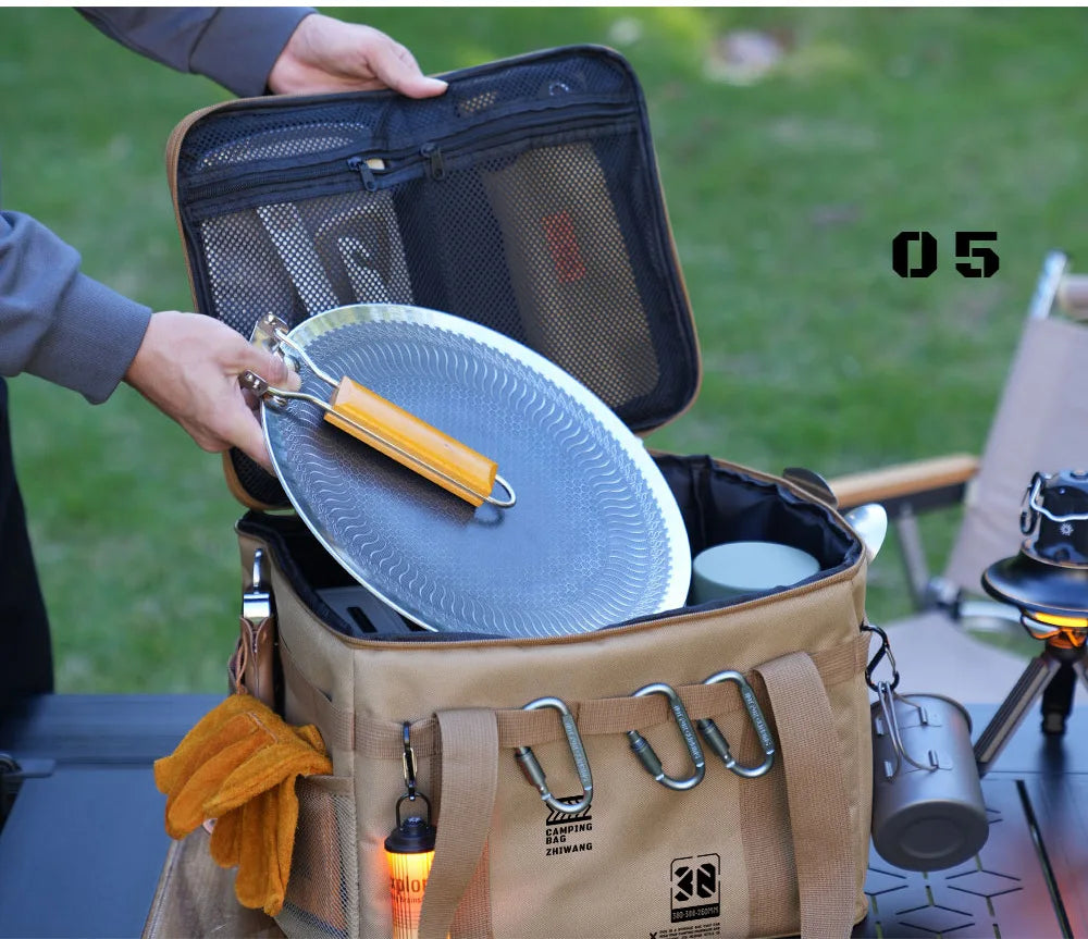 30-42L Tactical Camping Storage Bag
