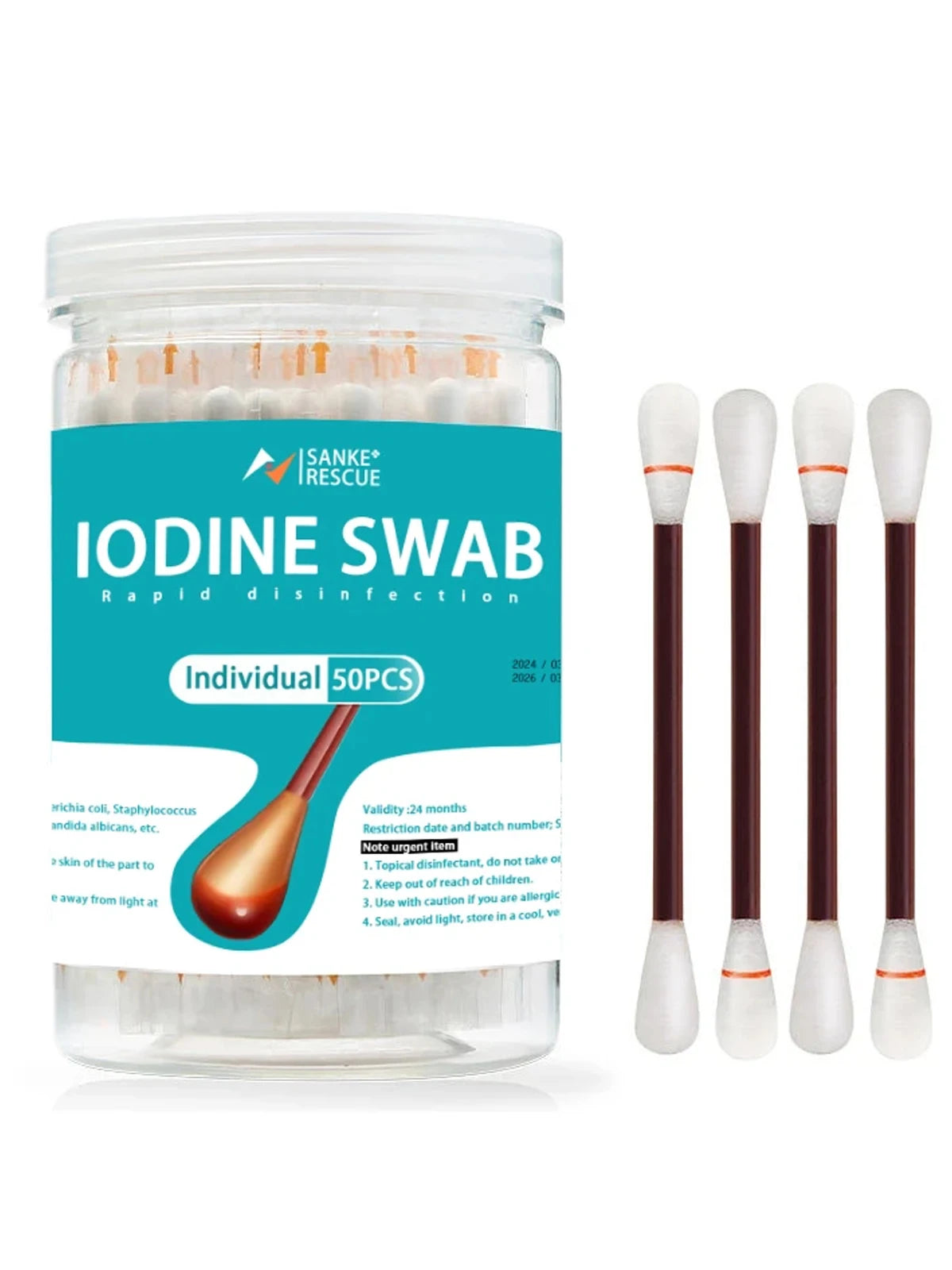 Medical Alcohol Emergency Cotton Swab